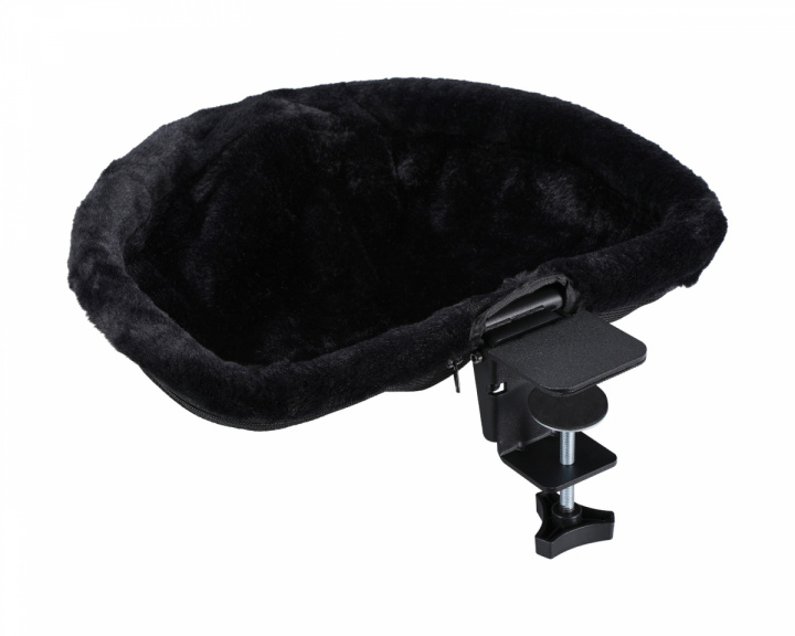  Foldable Table-Mounted Cat Bed - Black