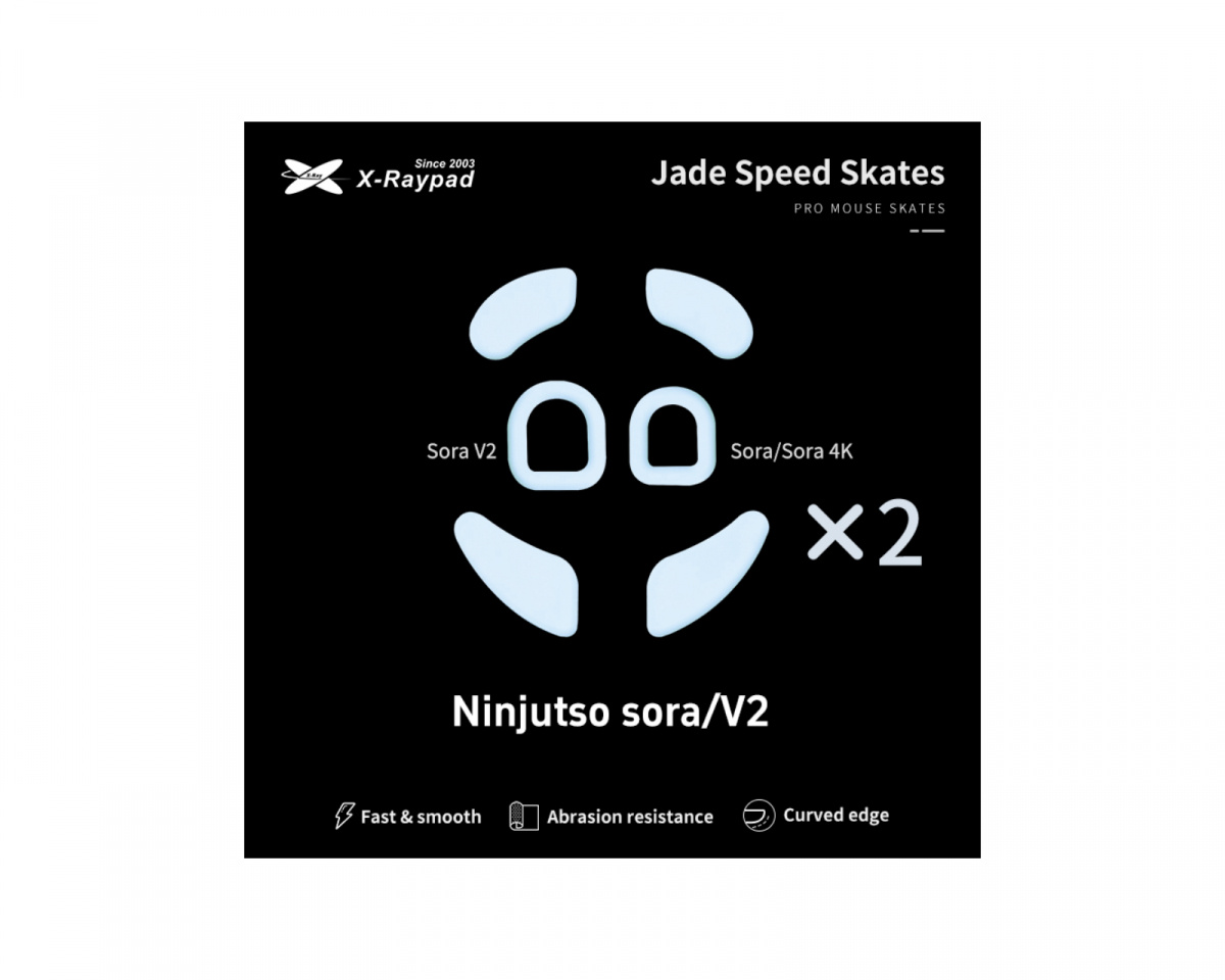 X-raypad Jade Mouse Skates for Ninjutso Sora / 4K / Sora V2 - us