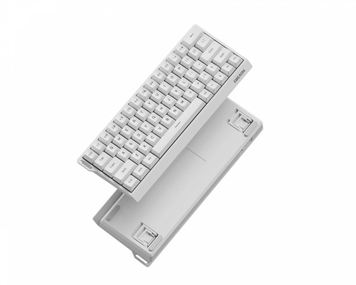  DK63 Magnetic HE ANSI Keyboard [Gateron Wanci] - White