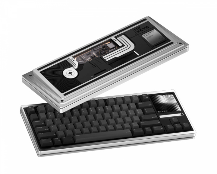  Mass80 Barebone ISO/ANSI WK - Anodized Silver