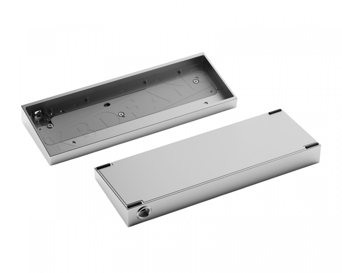 KBDfans TOFU60 Redux V2 - Anodized Silver - us.MaxGaming.com