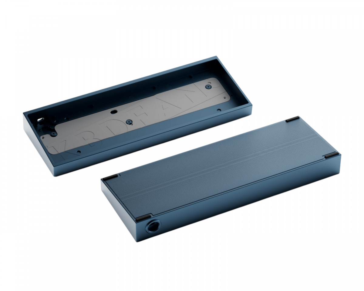 KBDfans TOFU60 Redux V2 - Raw Dark Blue Texture - us.MaxGaming.com