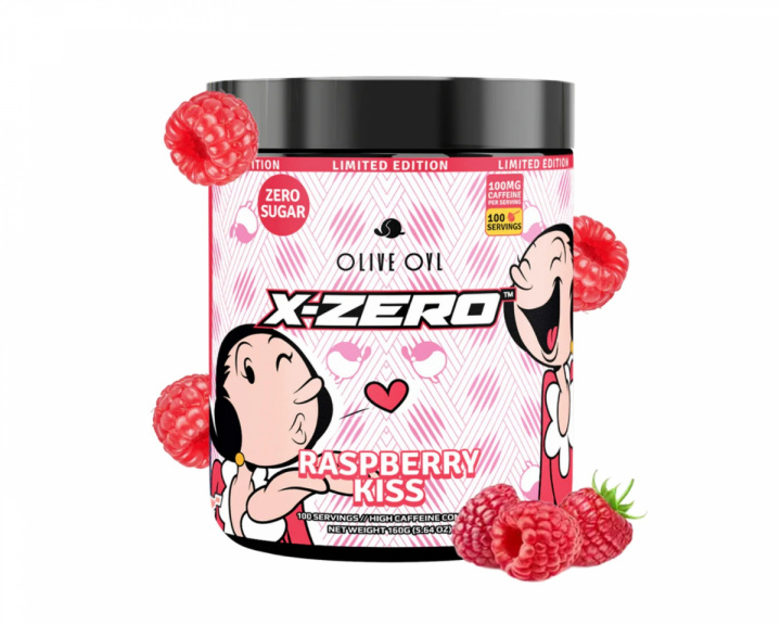  X-Zero Olive Oyl Raspberry Kiss - 100 Servings