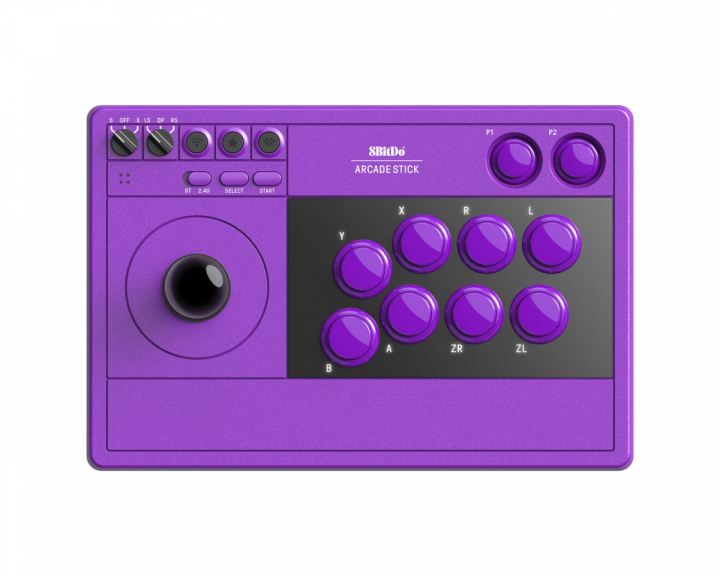  Arcade Stick 2.4G PC & Nintendo Switch - Purple