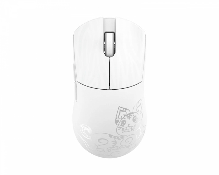  Huan x Xi'an Museum Magnesium Wireless Gaming Mouse - White/Silver - Limited Edition