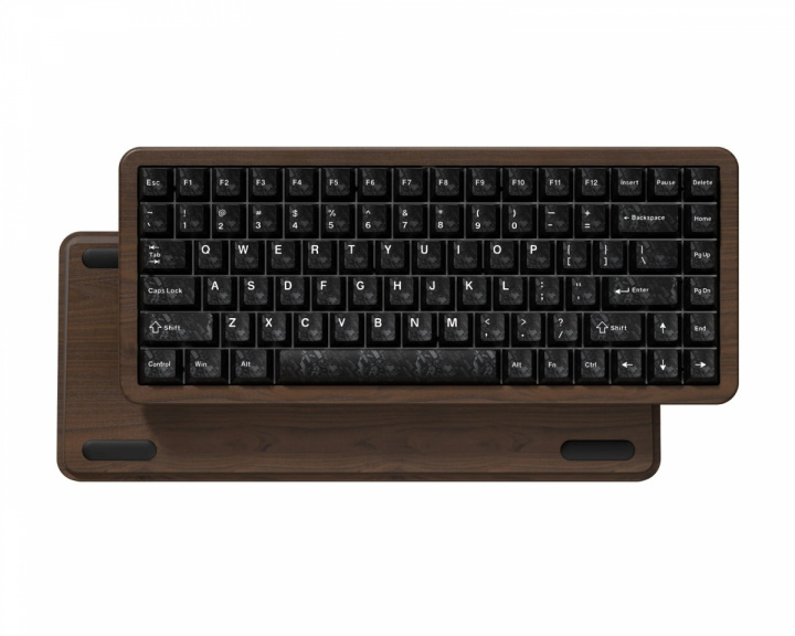  WD75 HE 75% Wireless Keyboard - Walnut Black
