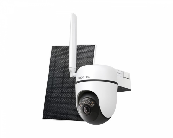  Tapo C615G KIT Solar-Powered Pan/Tilt 4G LTE Security Camera Kit