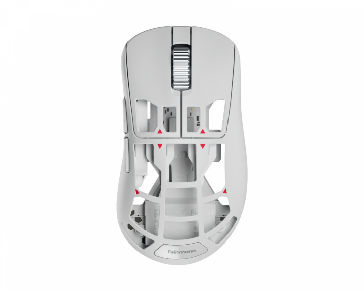  Feinmann F01 Wireless Magnesium Mouse - Alpine White