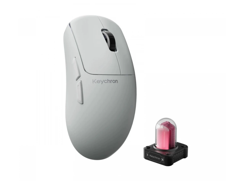 Keychron G6 HE 8K Wireless Gaming Mouse - White
