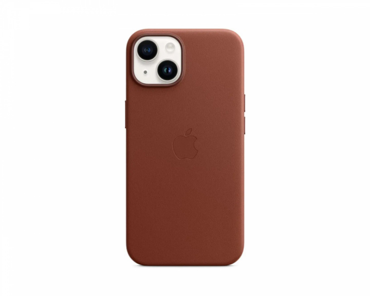  iPhone 14 Leather Case with MagSafe - Umber
