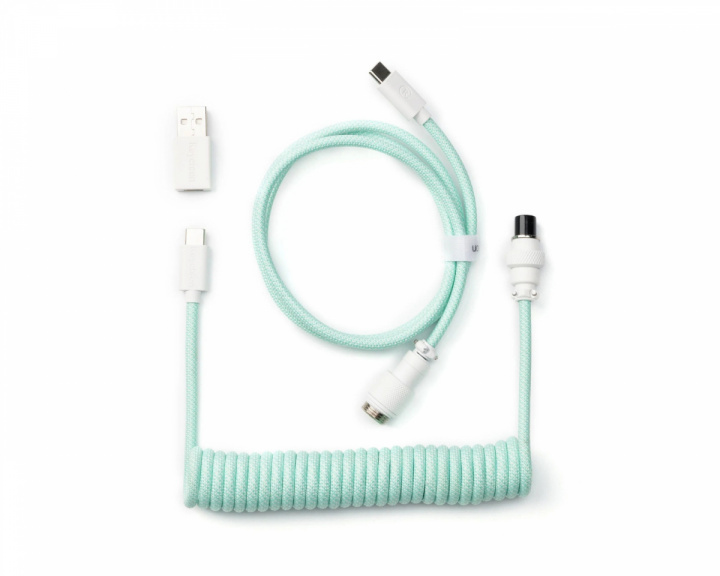  Keychron Coiled Aviator Cable Straight 8K Mint