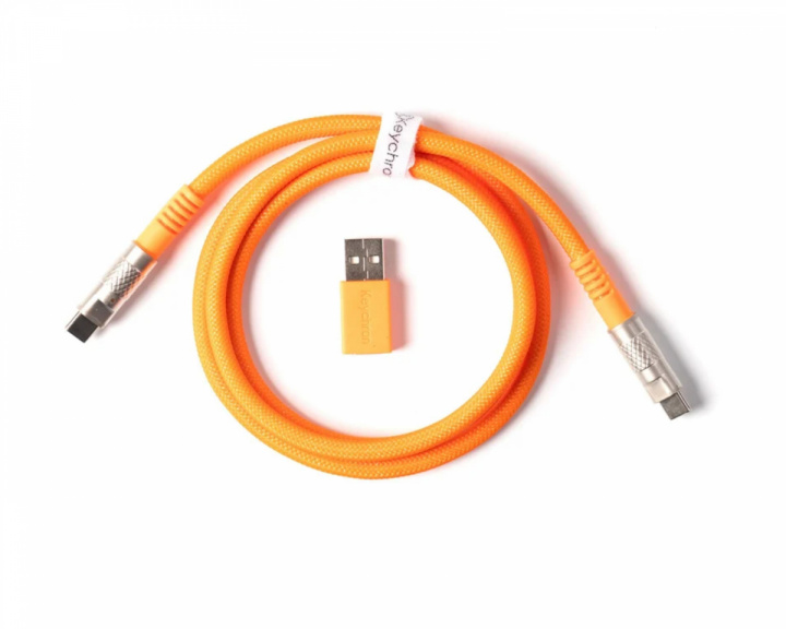  Double-Sleeved Geek Cable 8K - Orange