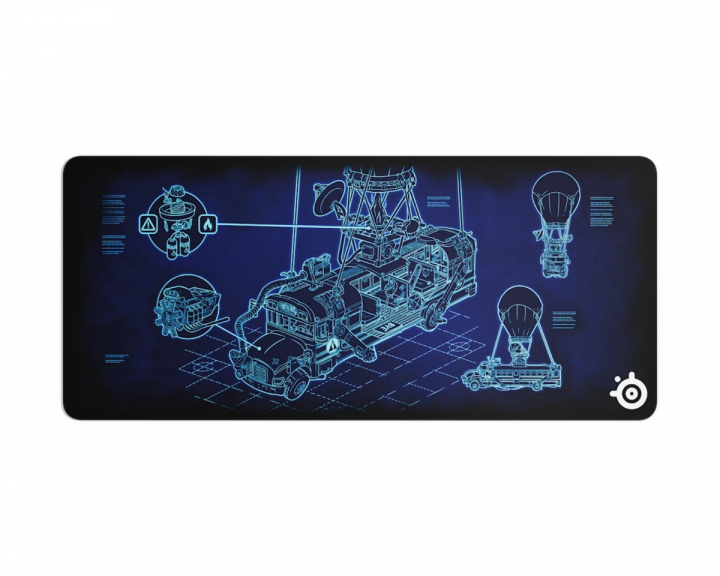  QcK XXL  Mousepad - Fortnite