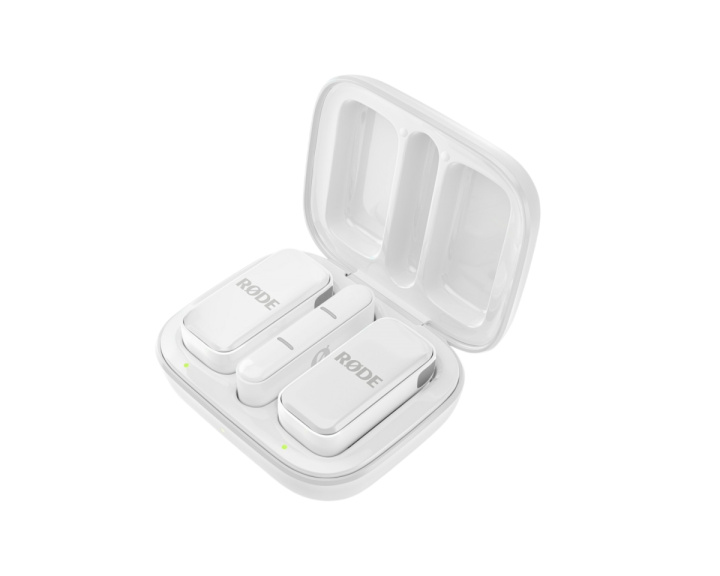  Wireless Micro Lightning Microphone System - White