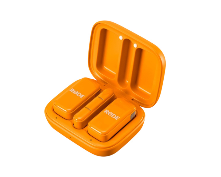  Wireless Micro USB-C Microphone System - Orange