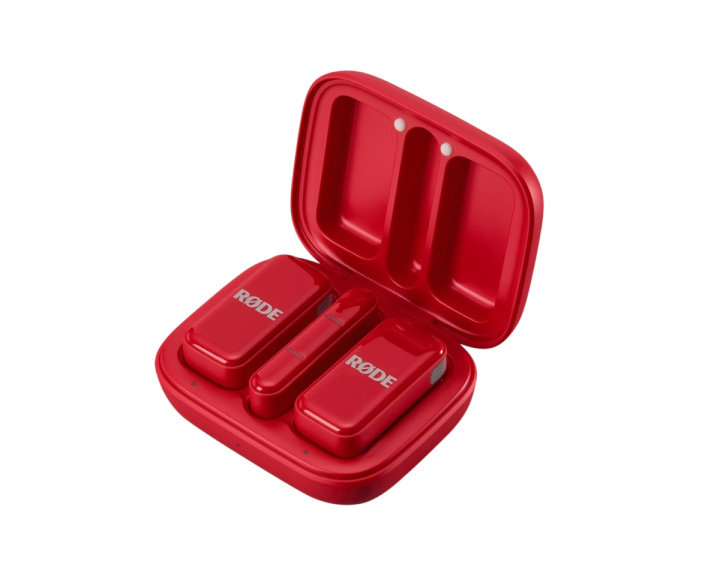  Wireless Micro USB-C Microphone System - Red
