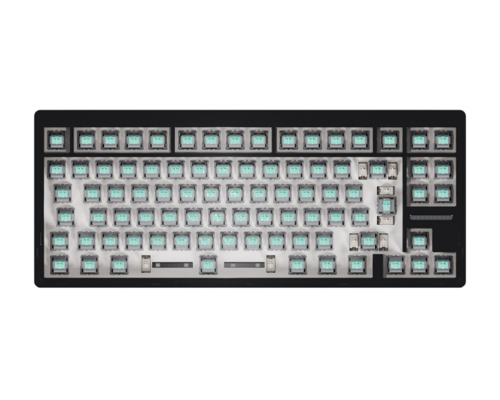  80HE+ Keyboard - Dark [Lekker Tikken] - ISO