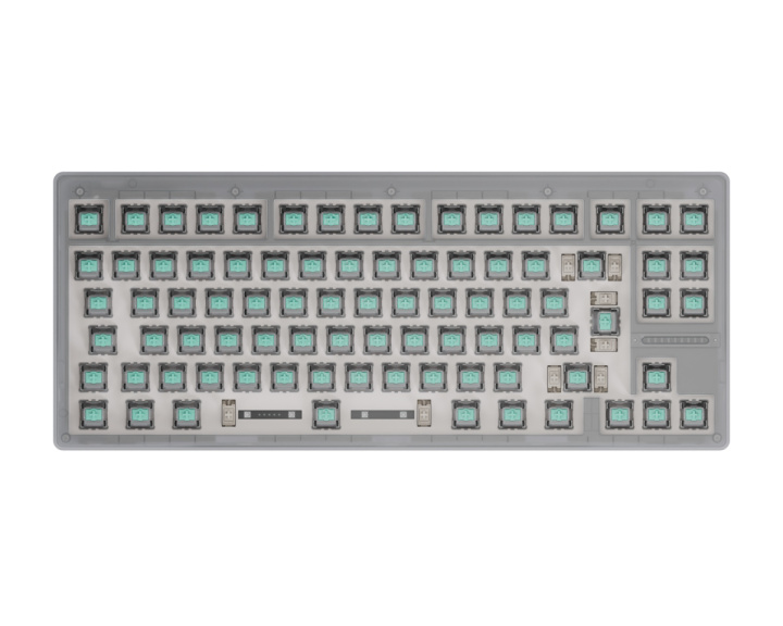  80HE+ Keyboard - Frost [Lekker Tikken] - ISO