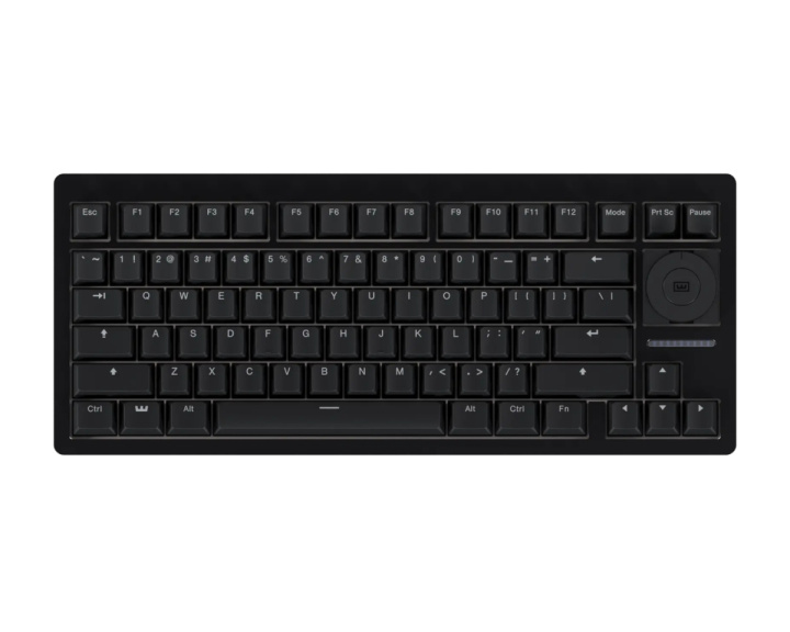  80HE+ Keyboard - Zinc Alloy Black [Lekker Tikken] - ANSI