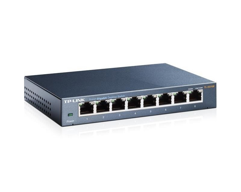 ニンテンドー　Switch TP-Link TL-SG108 V3 8-port Metal Gigabit Switch - us.MaxGaming.com