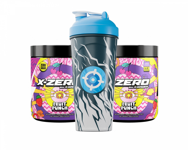 X-Gamer X-Zero Fruit Punch - 2 x 100 Servings