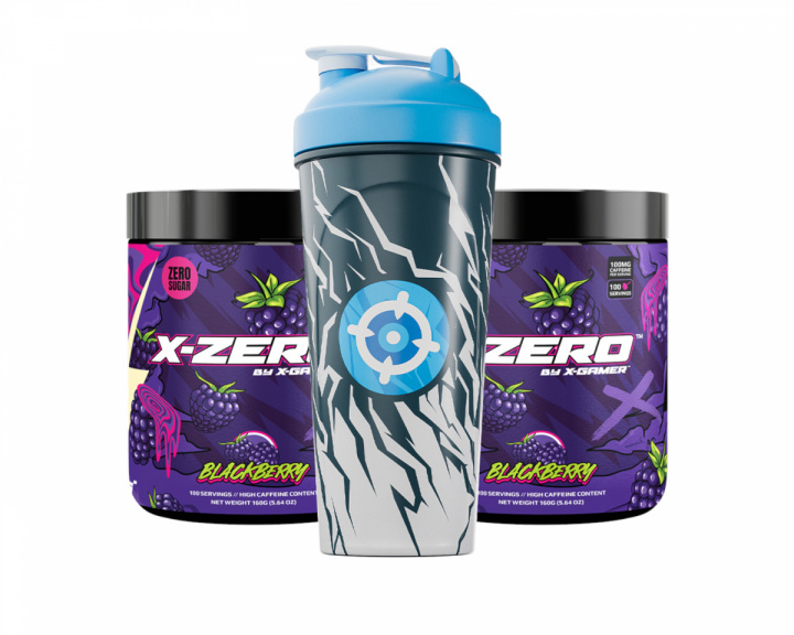 X-Gamer X-Zero Blackberry - 2 x 100 Servings