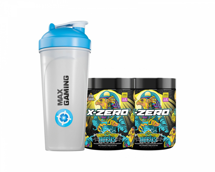 X-Gamer X-Zero Horus - 2 x 100 Servings + Shaker
