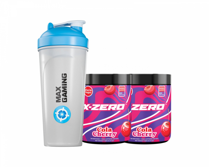 X-Gamer X-Zero Cola Cherry - 2 x 100 Servings + Shaker