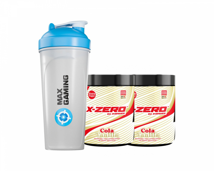 X-Gamer X-Zero Cola Orange - 2 x 100 Servings + Shaker