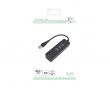4 Ports USB 3.0 Gigabit Ethernet Lan Network Adapter Hub To 1000Mbps