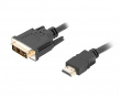 HDMI to DVI-D Single Link Cable (1.8 Meter)