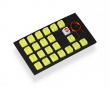 22-Key Rubber Double-shot Backlit Keycap Set - Zink Yellow