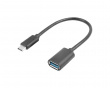 USB Type-A (F) to USB Type-C 3.1(M) 15cm Adapter