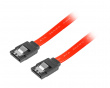 SATA 3 (6GB/S) 50cm Metal Clips - Red