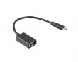 Micro USB (Male) to USB-A (Female) 2.0 15cm Adapter OTG
