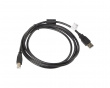 USB-A to USB-B 2.0 Cable Black (1.8 Meter)