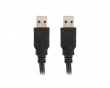 USB-A to USB-A 3.0 Cable (m/m) Black (1 Meter)