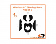 Grips for Glorious PC Gaming Race Model D / Model D-