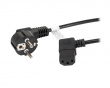 Power Cable Angled C13 (1.8 meter) Black