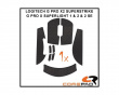 Soft Grips For Logitech G PRO X SUPERLIGHT 1 / 2 / 2 SE & X2 SUPERSTRIKE - Black
