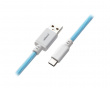 Classic Coiled Cable USB A to USB Type C, Blueberry Cheesecake - 150cm