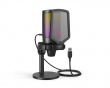 AMPLIGAME A6 USB Gaming Microphone RGB (PC/PS4/PS5) - Black