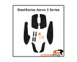 Soft Grips for SteelSeries Aerox 3 Series - Black