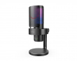 AMPLIGAME A9 USB Gaming Microphone RGB - Black