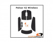 Soft Grips for Pulsar X2 / X2V2 Wireless - White
