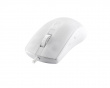 WM87 Semi-Transparent RGB Gaming Mouse - White