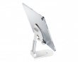 Desk Holder - Foldable Table Stand for Smartphones & Tablets - White
