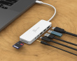 USB-C Multi-Port Hub with 60W Power Delivery - White
