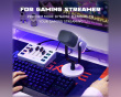 AMPLIGAME SC3 Gaming USB Mixer - Audio Mixer for Streaming & Podcast - White