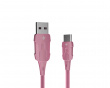 Paracord USB-C Cable - Pink
